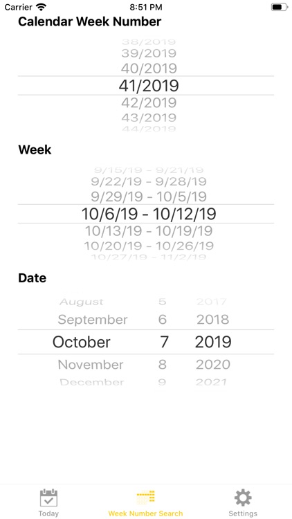 Week Number Pro screenshot-4
