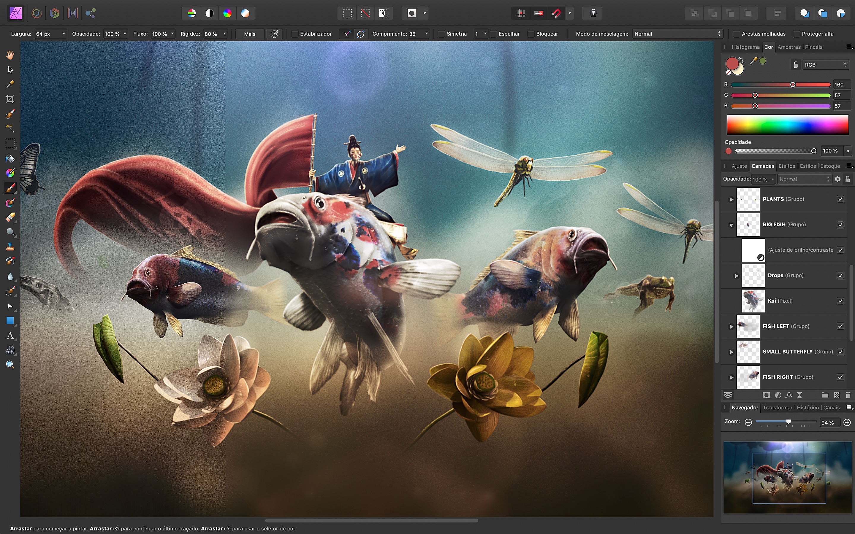 Screenshot do app Affinity Photo