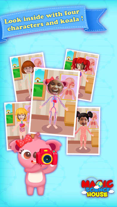 Kids Learn Human Body Girls screenshot 2