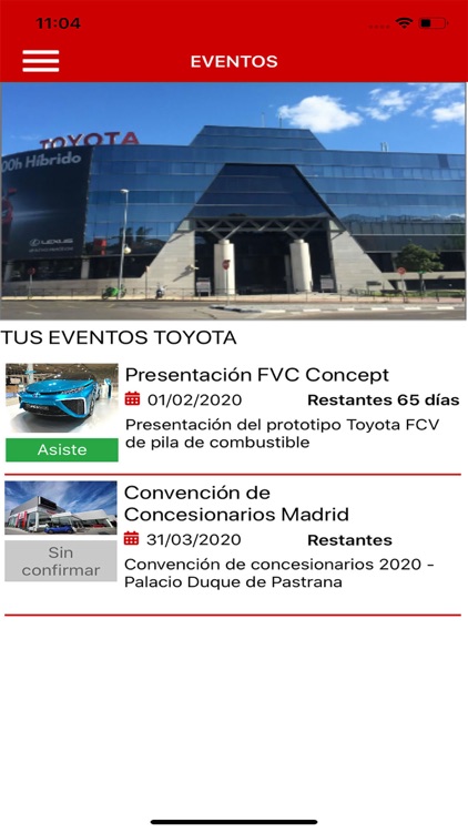 Eventos Toyota