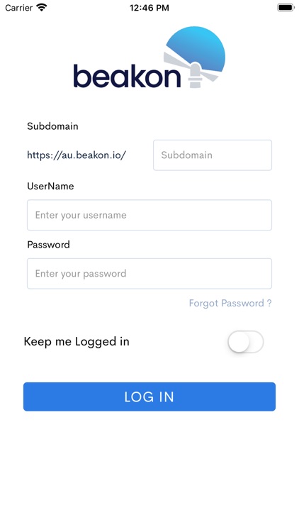 Beakon Mobile App