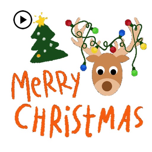 Animated Merry Christmas Gift icon