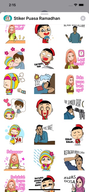 Stiker Puasa Ramadhan(圖4)-速報App