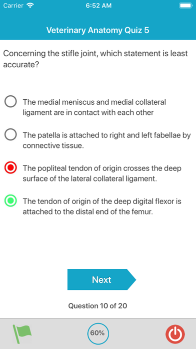 How to cancel & delete Veterinary Anatomy Quiz from iphone & ipad 3