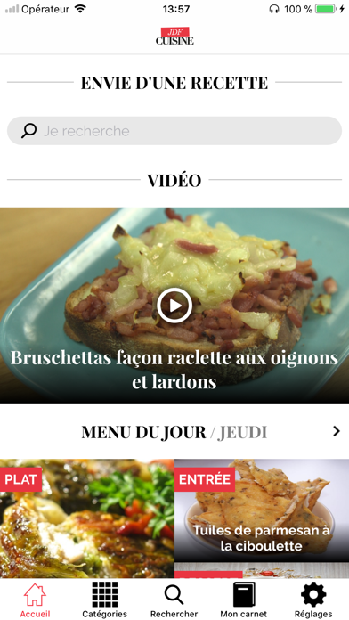 How to cancel & delete Cuisine : Recette de cuisine from iphone & ipad 1