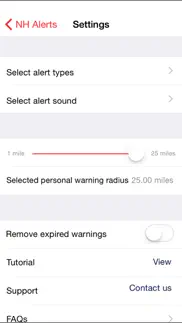 nh alerts iphone screenshot 4