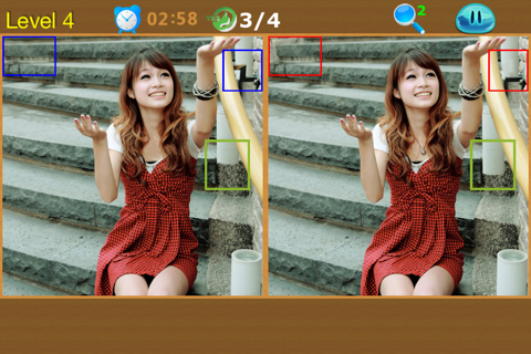 Spot Beauty Differences Puzzle screenshot 2