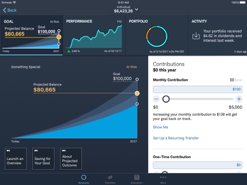 Schwab Intelligent Portfolios screenshot 3