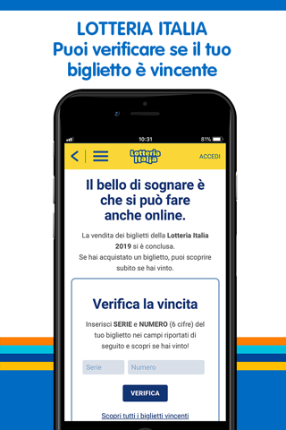 My Lotteries: Verifica Vincite screenshot 3