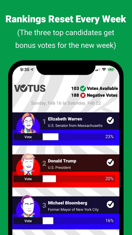 VOTUS - Vote for Social Change screenshot-3