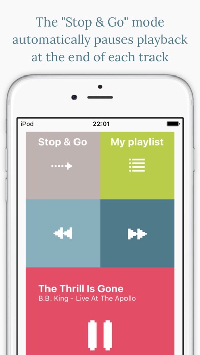 Stop&Go+ Music Player screenshot1