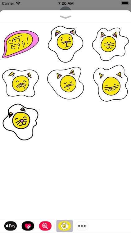 Cat Egg Sticker Pack screenshot-3