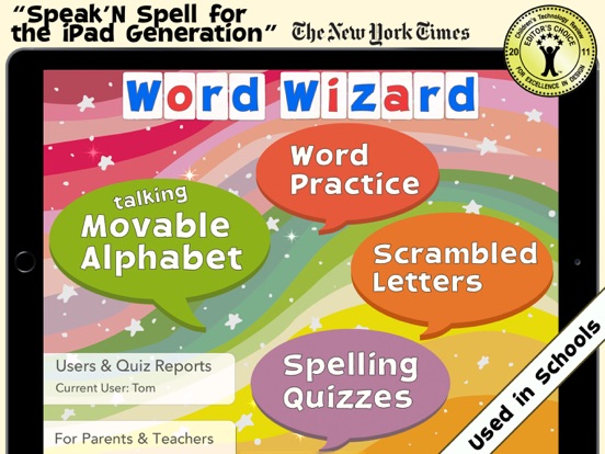 Word Wizard - Kids learn to spell with talking alphabets, spelling tests & fun phonics games screenshot