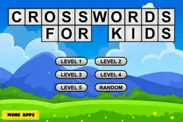 Game screenshot Crossword Puzzle Game For Kids apk