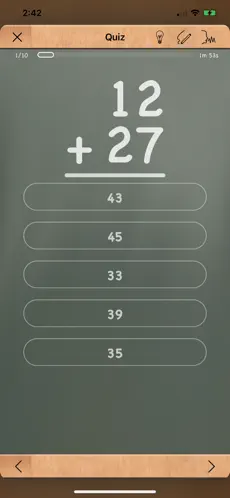Screenshot 2 MathBoard Addition iphone