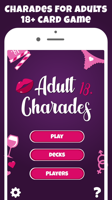 Adult Charades Dirty for game screenshot 1