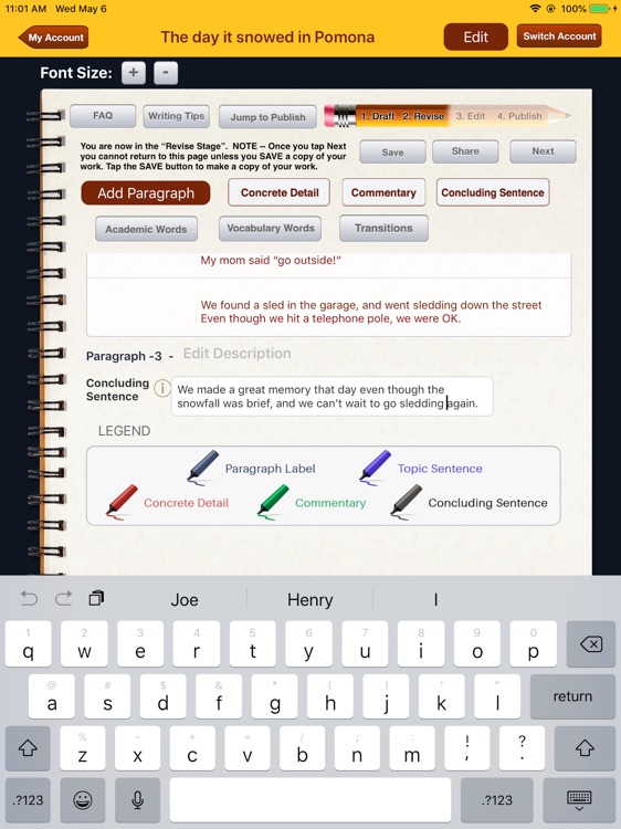 iGoWrite: Auto-Score screenshot-3