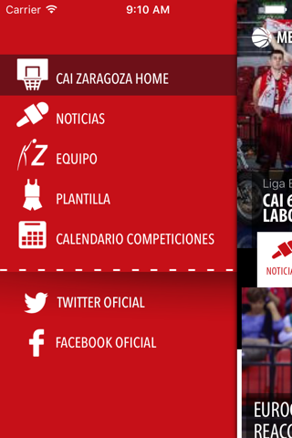 Basket Zaragoza screenshot 2