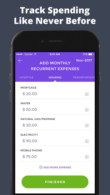 Budget: Tip & finance Tracker screenshot-4