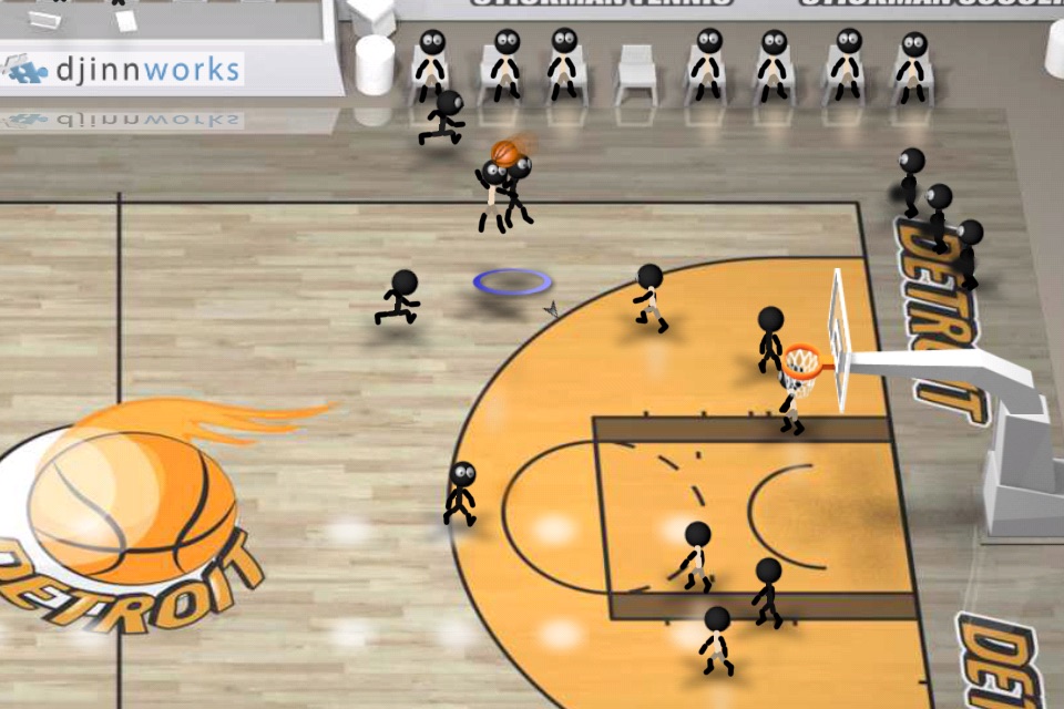 Stickman Basketball screenshot 4