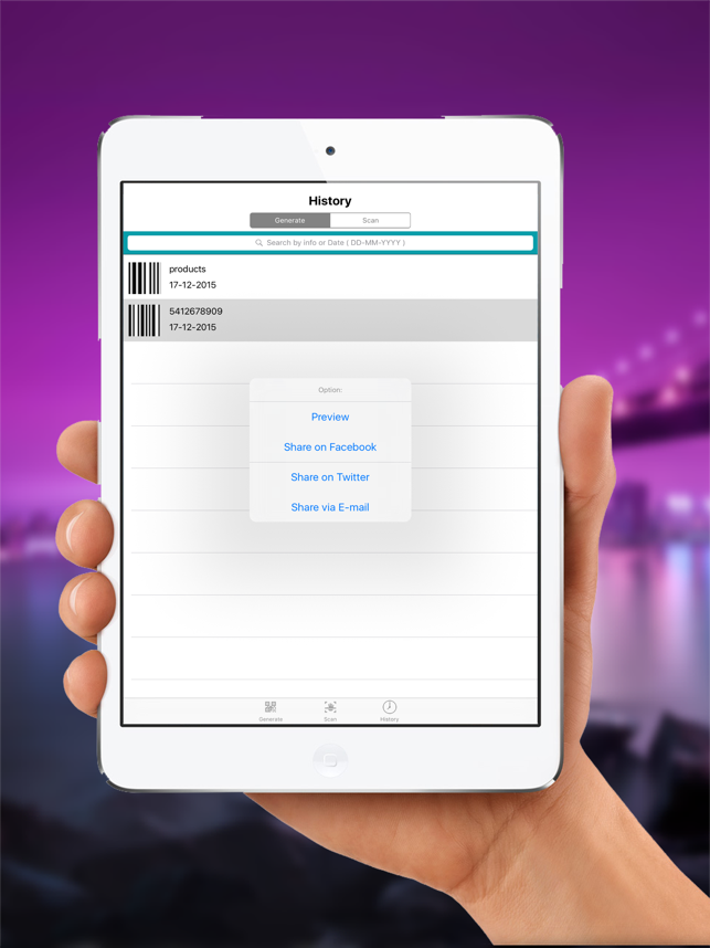 ‎Barcode Maker and Scanner Screenshot