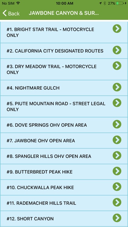 OHV Trail Map California screenshot-4