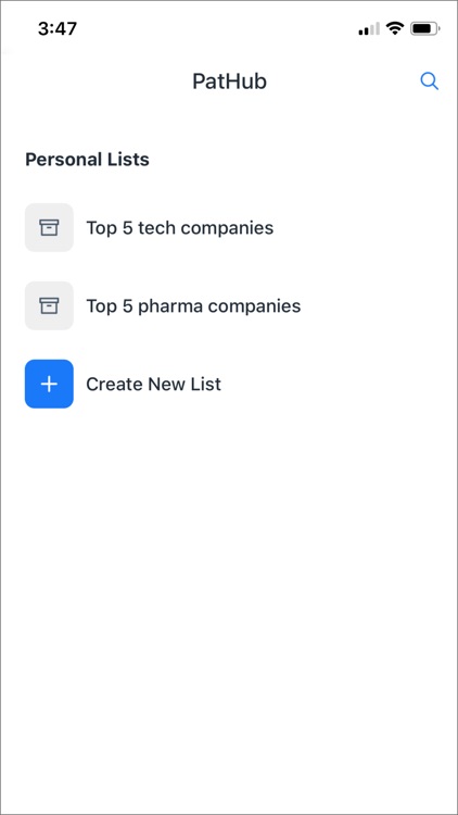 PatHub - Patent Data