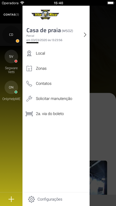 Alarme Vila Rica screenshot 2