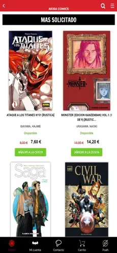 Captura de Pantalla 4 Akira Comics iphone
