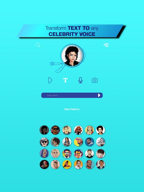 Voice Changer Famous Celebrity Screenshots