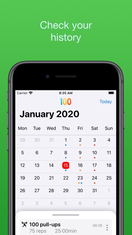100Challenge - Workout Tracker screenshot-3