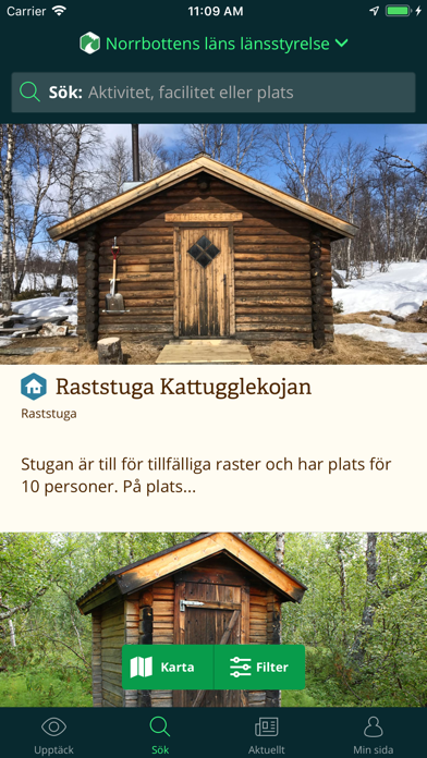 Norrbottens Naturkarta screenshot 2