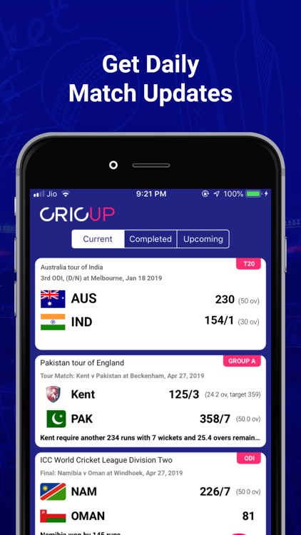 CricUP - Cricket Scores & News
