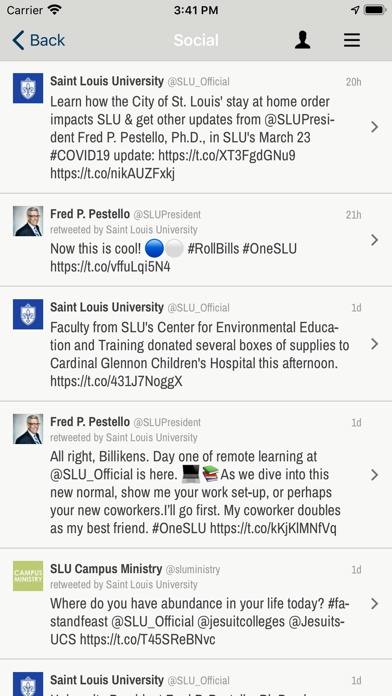 How to cancel & delete Saint Louis University from iphone & ipad 4