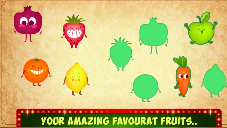 Learn Food Puzzle Solving Game screenshot-4