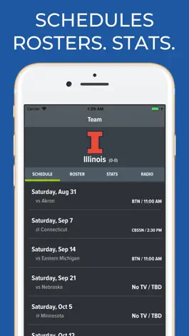 Game screenshot Illinois Football Schedules mod apk