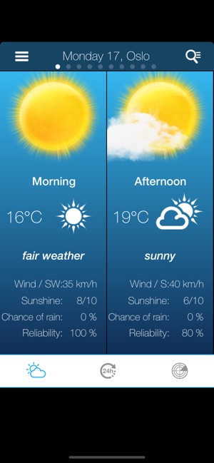 Weather for Norway(圖2)-速報App