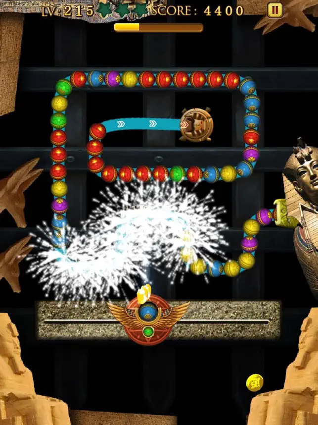 Captura de Pantalla 2 amZumas - Pharaoh Revenge iphone