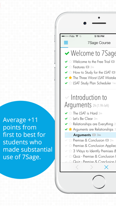 How to cancel & delete 7Sage LSAT Prep from iphone & ipad 2