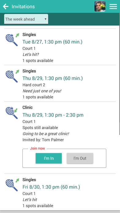 Chabot Canyon Racquet Club screenshot 4
