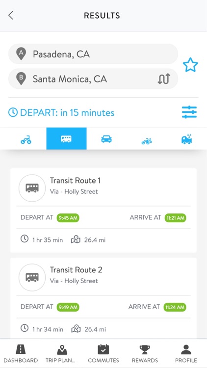 Commute Tracker by RideAmigos