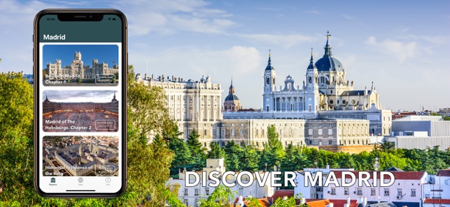 Madrid Travel Audio Guide Map