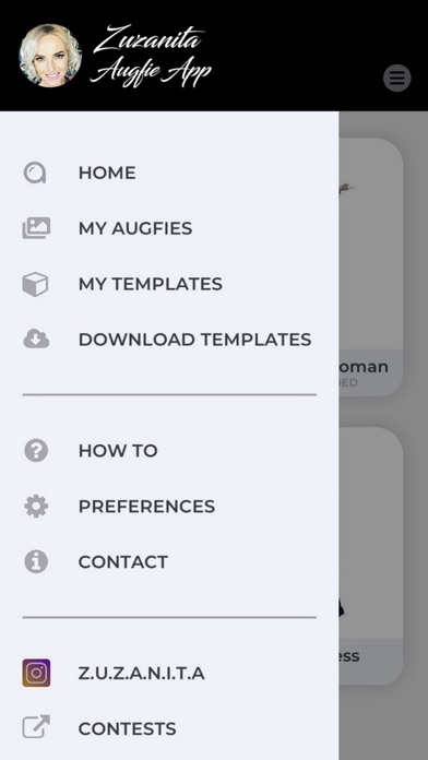 Zuzanita Augfie App screenshot 3