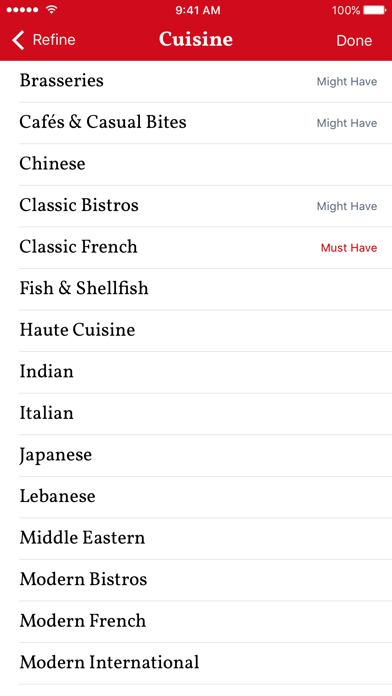 The New Food Lover’s Guide to Paris - Sample screenshot