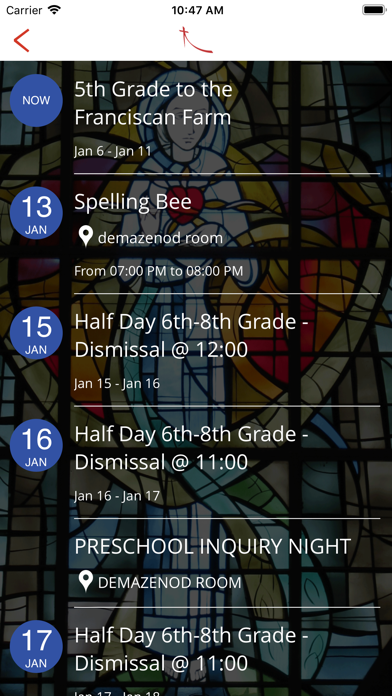 IHM Catholic School screenshot 2