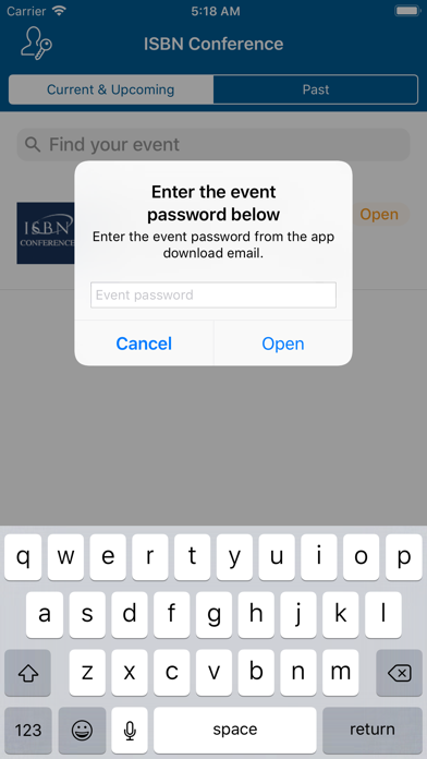 How to cancel & delete ISBN Conference from iphone & ipad 2