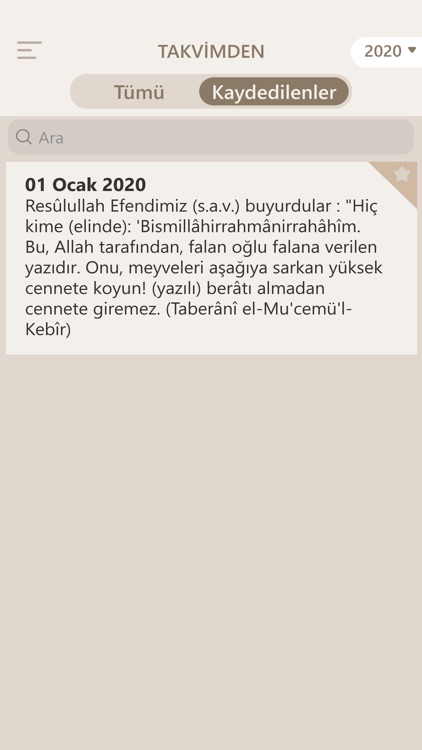 Fazilet Takvimi 2020 screenshot-6