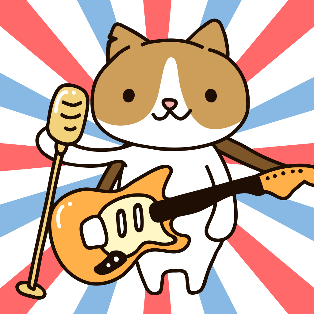 ねこバンド 女子に人気のネコ育成ゲーム Iphoneアプリ Applion