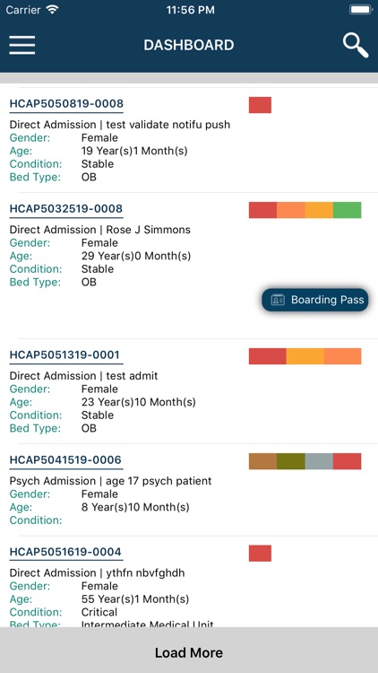 Direct Admit System Hospitals