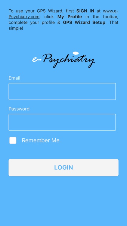 e-Psychiatry GPS Wizard